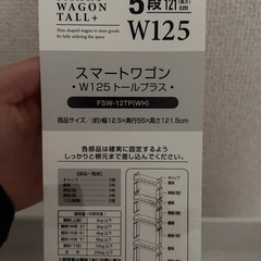 【美品】アイリスオーヤマ・ワゴンの画像