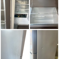 〖倉庫保管品〗 中古 HITACHI 日立 6ドア冷蔵庫 冷凍冷蔵庫 フレンチドア R-HW48R 478L 2021年製の画像