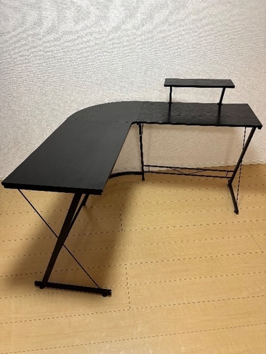 ゲーミングデスク　(中古) ODK パソコンデスク ゲーミングデスク L字型 (y) 三里木のテーブル