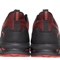 Puma 安全靴 ブラック/レッド27cmの画像