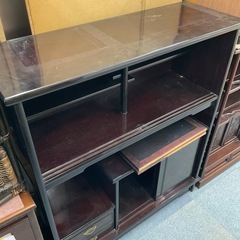 茶棚 飾り棚 和風 天然木の画像