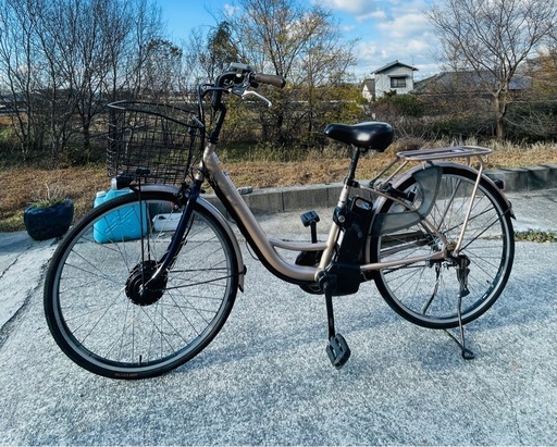 2023年式 ブリヂストン電動アシスト自転車26インチ (ざっぷ) 八十場の