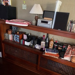 新しい家具との入れ替えのため日曜日までの掲載ですオリジナル加工した水屋箪笥の画像