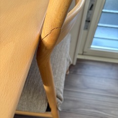 ニトリダイニングテーブル、椅子セットの画像