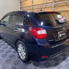 スバル　インプレッサスポーツ　平成25年2.0i アイサイト　アイボリー 4WD 8.1万キロ　ナビ　テレビ　バックカメラ　追従クルコン　ETC アイドリングストップの画像