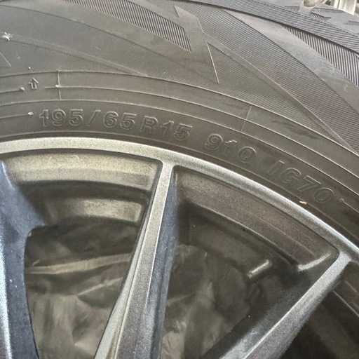 195/65R15 30プリウススタッドレスバリ山