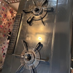 ガスコンロ2口の画像