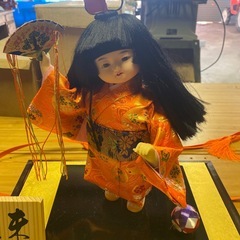 わらべ人形　持ち帰り限定の画像