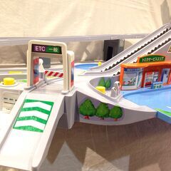 ●●312●トミカ 高速道路 にぎやかドライブ / TOMY ミニカー 道路 コース 車 電動 トミカワールドの画像