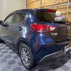 マツダ　デミオ　平成27年8.8万キロ　1.3 S  4WD Bluetooth対応純正ナビ　テレビ　ETC スマートキー　エンジンスターター　アイドリングストップの画像