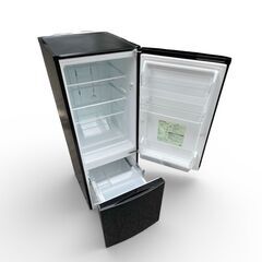 TOSHIBA 東芝 ノンフロン冷凍冷蔵庫 153L 2018年製 GR-P15BS (K)の画像