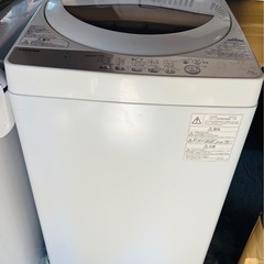TOSHIBA 5キロ洗濯機の画像