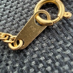 k18 ツイストチェーンブレスレットの画像