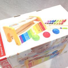 ●●314●Hape 木のおもちゃ / パウンド アンド タップベンチ / 1歳～ 赤ちゃん 幼児 おもちゃ 木琴 玩具 木製 楽器 ドイツの画像