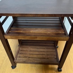 【差し上げます】ワゴンラックの画像