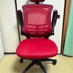 【お取引中】昇降付きPCチェア　オフィスチェアの画像