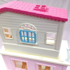 ●●316●リンキー ココハウス / ドールハウス 人形 きせかえ BANDAI おうち 家具 ごっこ遊びの画像