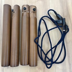 【最短27日受け渡し可能】ニトリ　こたつテーブル2way 掛け布団付きの画像