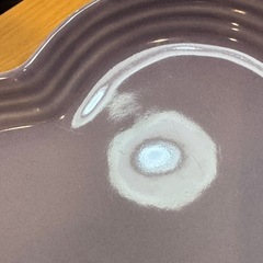 2A7187【ルクルーゼ】フラワープレートセット パステルパープルの画像