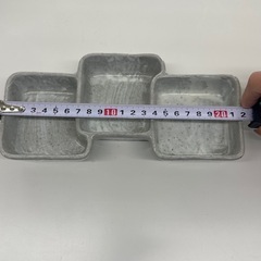 仕切り付き小皿／プレート 4点セット（22cm）の画像