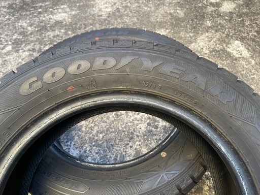 1210-6)はめ替え込み！175/65R15グッドイヤースタッドレス中古4本セット！2020年製アイスナビ6