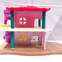 ●●317●BANDAI 大きなここたまハウス / かみさまみならい ドールハウス 人形 きせかえ おうち 家具 ごっこ遊びの画像