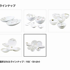 【早い者勝ち‼️】NARUMI  FINE CHINA15ピースホームセットの画像