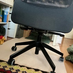 キャスター付き椅子の画像