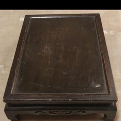 飾り台 花台 盆栽台  　木製　骨董品の画像