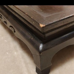 飾り台 花台 盆栽台  　木製　骨董品の画像