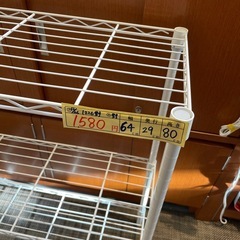 【棚】【スチールラック（小）】クリーニング済み【管理番号1226】野の画像