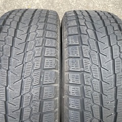 1210-9）0円無料！225/65R17ヨコハマスタッドレス 中古4本セット！アイスガードG075！はめ替えも対応の画像