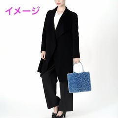 【極美品】ANTEPRIMA アンテプリマ スクエア ワイヤーバッグ シャンパンブルーの画像