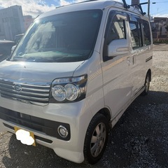 ダイハツ　アトレーワゴン　H27年式　軽バン　ETC パワースライド　即納の画像