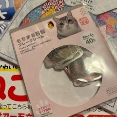 脳🧠トレ猫🐱間違い探し雑誌、シール、おりがみあげますの画像
