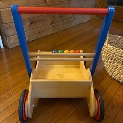 ボーネルンド　 BAYO　バヨ　 木製　手押し車　ベビーウォーカーの画像