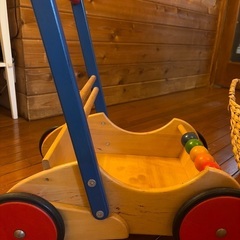 ボーネルンド　 BAYO　バヨ　 木製　手押し車　ベビーウォーカーの画像