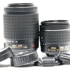 ♥️スマホ転送♥️Nikon D5500 一眼レフスタートセットの画像