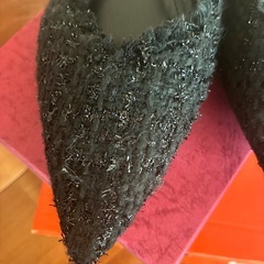 美品フラットシューズの画像