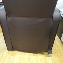 フットペダル式 リクライニングチェア ブラウン エステ フェイスマッサージ 施設台 1人掛けソファ 西岡店の画像