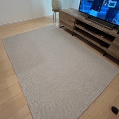 ラグ　ヘリンボーンの画像