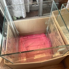 【残り1個】フレームなしガラス水槽30×30×40cmの画像