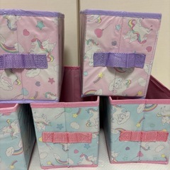 収納ケース5つ
🦄ユニコーン🦄の画像