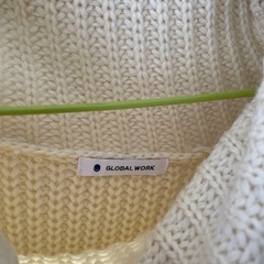 グローバルワーク　ニットワンピースの画像
