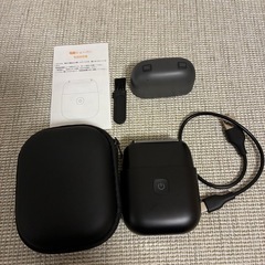 電動コンパクトシェーバー ブラック の画像