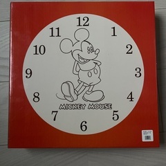ミッキーマウス　インデックスウォールクロックの画像
