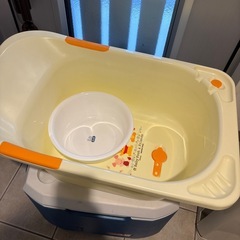 プーさんのベビーバスの画像