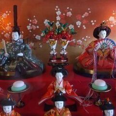 ひな祭り　雛人形（ひな人形）5段 豪華！親王ケース飾りの画像