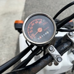 ズーマー　FI　通勤で乗ってました　エンジン快調　オイル漏れや滲みありません　改造ベースにどうでしょう？　セルで始動　廃車済み　の画像