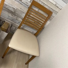 【大至急】ニトリ ダイニングチェア★ロレイン2 LBR 4脚の画像
